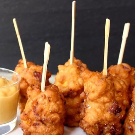 Corn Dog Fritters