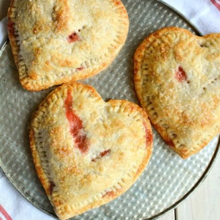 Strawberries & Cream Hand Pies
