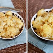 Roasted Garlic-Parmesan Cauliflower