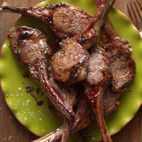 Guinness-Glazed Lamb Chops