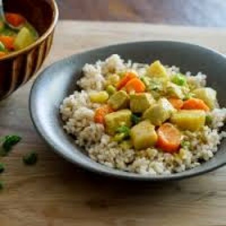 Easy Chicken Curry w/Vegetables