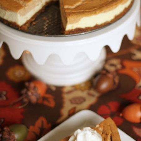 Layered Pumpkin Cheesecake