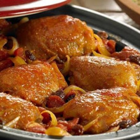 Tagine of Moroccan Chicken
