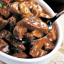 Beef Tips in Mushroom Sauce - Crock Pot Recipe