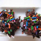 Chocolate Haystack Fireworks