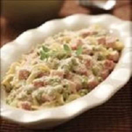 Baked Ham and Noodles