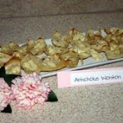 Artichoke Wonton Cups