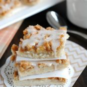 Apple Shortbread Bars