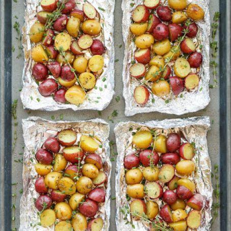 Easy Potatoes in Foil