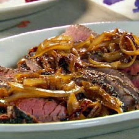 Broiled Black Pepper Sirloin Steak