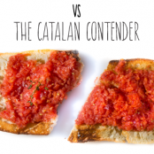 Pan con Tomate (8 hours in fridge)