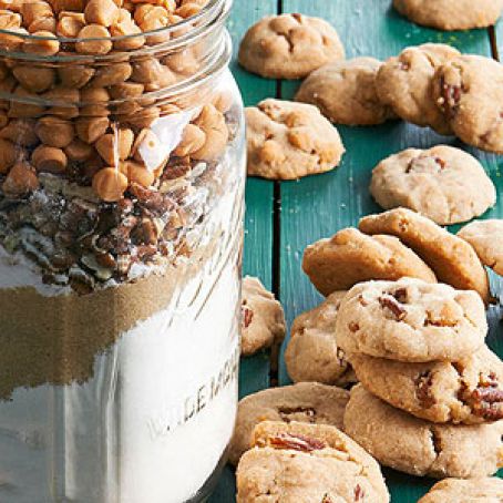 Butterscotch Pecan Shortbread Cookie Mix