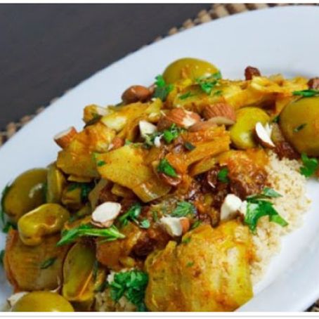 Artichoke and Fava Bean Tagine