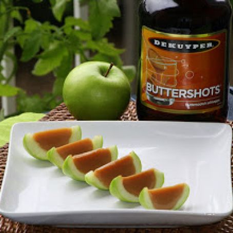 Caramel Apple Jello Shots