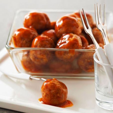 Saucy Apricot 'n' Spiced Meatballs