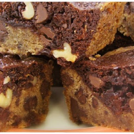 Brownies w/ dried cherries