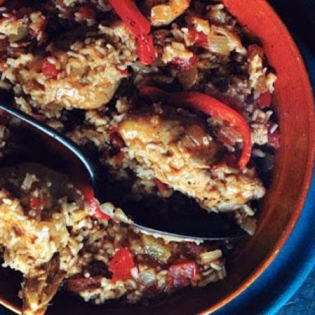 CUBAN CHICKEN & RICE