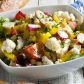 Crunchy Radish-Cauliflower Salad