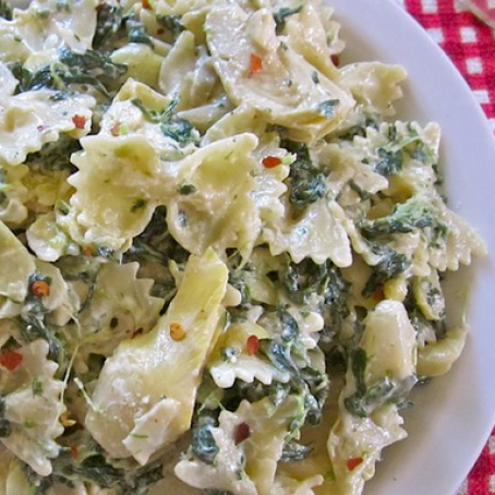 Spinach Artichoke Pasta