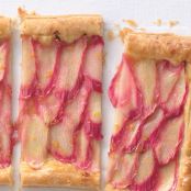 Rhubarb Tart with Orange Glaze