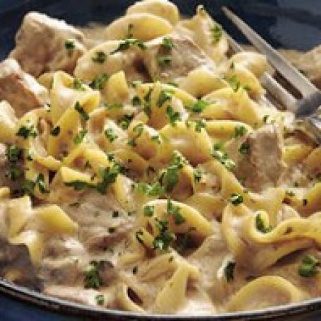Crock Pot Beef Stroganoff