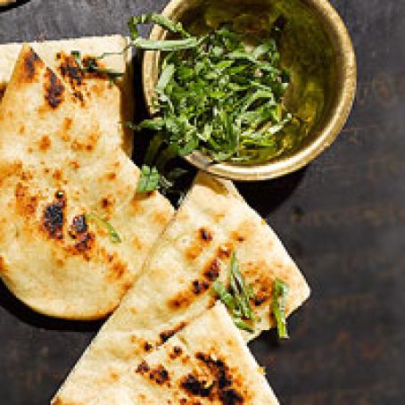 FLATBREAD-Garlic Naan