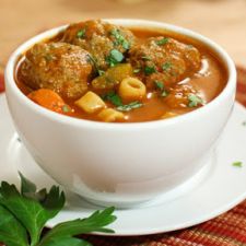 Italian Meatball Soup