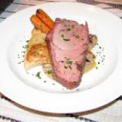 Beef Tenderloin in Creamy Porcini Sauce