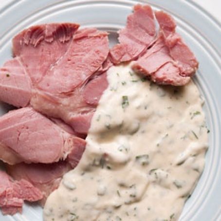Boiled Ham With Parsley Sauce