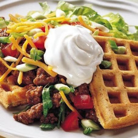 Tostada Waffles