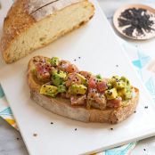 Ahi Tuna Avocado Toast