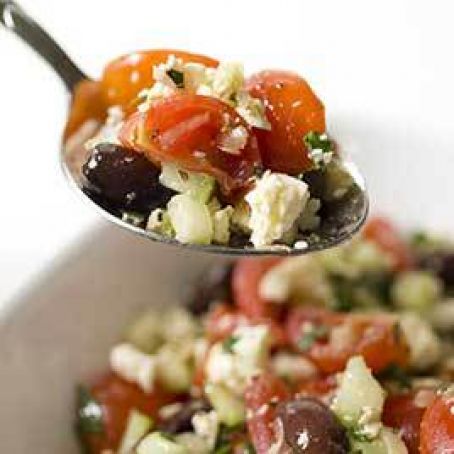 Greek Cherry Tomato Salad