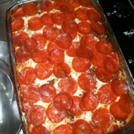 Mama's Pizza Casserole
