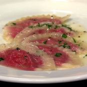 Goat Cheese and Beet Ravioli