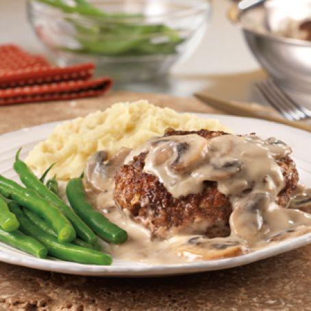 Smothered Beef Burgers