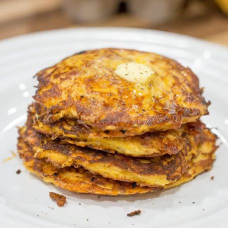 Paleo Bacon Spaghetti Squash Fritters