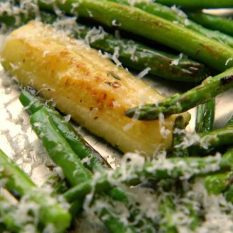 Roasted Green Vegetable Medley