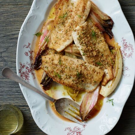 Citrus-Cured Trout with Meyer Lemon Vinaigrette