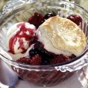 Mary's E-Z Double Berry Cobbler