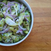 Grilled Brussels Salad