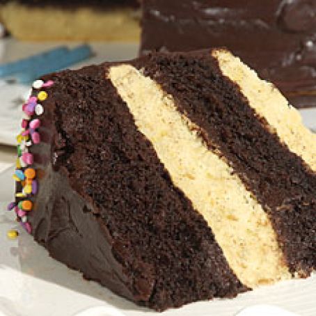 Choco-nilla Cake
