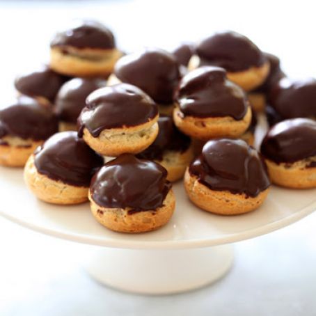 Chocolate Cream Puffs