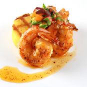 Spicy Grilled Shrimp With Apricot Ginger Glaze