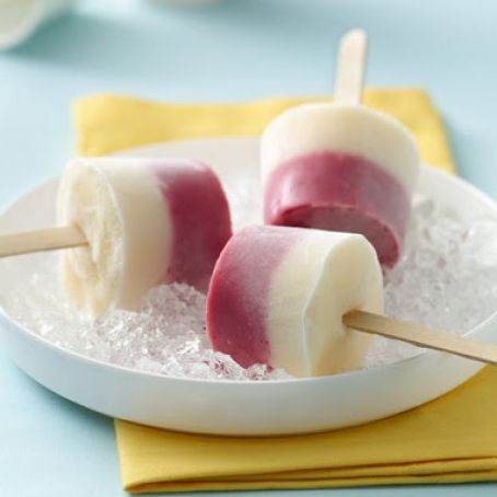Raspberry Lemonade Ice Pops