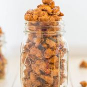 Cinnamon Sugar Candied Cashews (gluten-free)