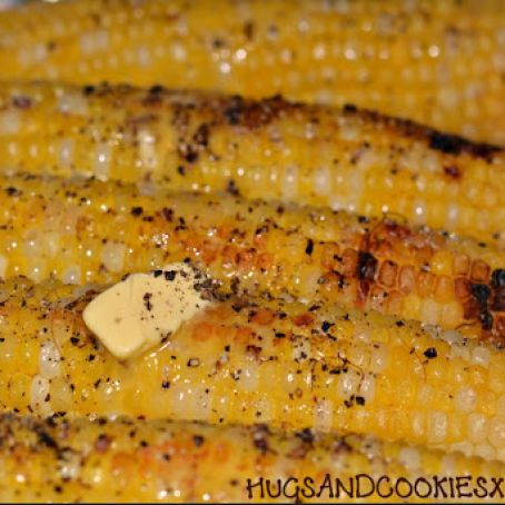 The Most Amazing Oven Roasted Corn