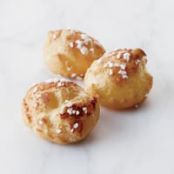 CHOUQUETTES (SUGAR-TOPPED PASTRY PUFFS)