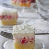 Rhubarb Custard Bars