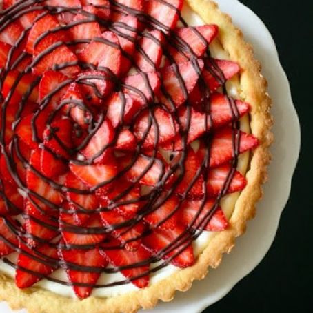 Strawberry Cream Cheese Tart