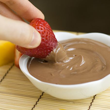 Nutella Yogurt Fruit Dip